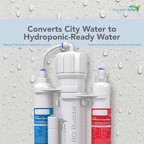 Aquatic Life RO Buddie 3-Stage Hydroponic RO Filter, 75 GPD - Image 3