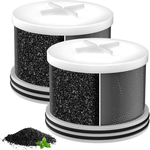 MakeFit Genuine Replacement Filter for Filtered Showerhead 2-PACK (MFR201) by MakeFit