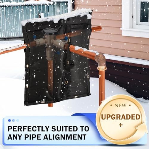 Insulated Backflow Preventer Cover, 24W x 36H in, Black - Image 2
