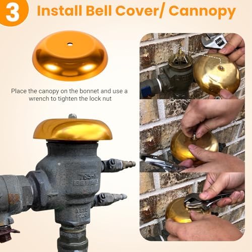 Sunluway for Febco 765-1 Repair Kit, 765 1 inch & 1-1/4 Inch, Bonnet Poppet Check Valve and Canopy Assembly Kit w/Spring & Retainer for Febco 765 1" & 1-1/4" Backflow Preventer & Vacuum Breaker - Image 5