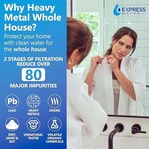 Express Water Whole House Water Filter System, Heavy Metal, 2-Stage - Image 3