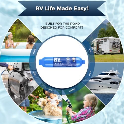 SheeChung RV Water Filter, 3 Pack Camper Water Filter, NSF Certified - Image 6