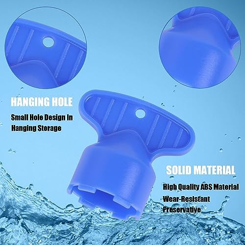 BOETOADG 5 Pcs Faucet Aerator Key Removal Wrench Tool with 5 Sizes M16.5, M18.5, M21.5, M22.5, M24 Recessed Aerator Key Sink Aerator Wrench for Bathroom Kitchen Sink Faucet Aerator Removal Tool - Image 4