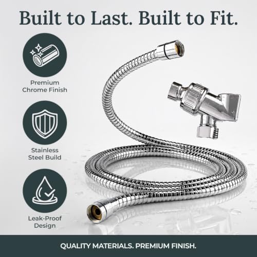 Drivse Shower Hose and Adjustable Shower Head Holder Kit - Image 4