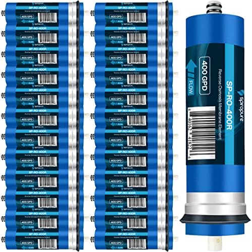 SpiroPure SP-RO-400R RO Membrane Filter Replacement, 400 GPD (Case of 25) by SpiroPure