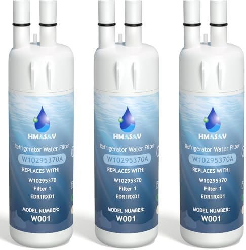 W10295370A Replacement for Whirlpool EDR1RXD1, Everydrop 1, WHR1RXD1, 3PACK by HMASAV