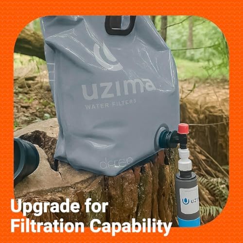Uzima D-Prep 10L Water Bag, Collapsible Emergency Water Storage Container - Image 5