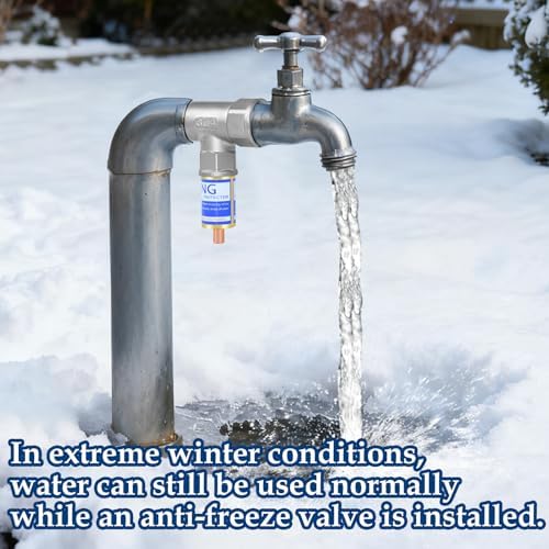 2 Set T-Type Outdoor Faucet Freeze Protector, Metal Spigot Covers with Tape - Image 6