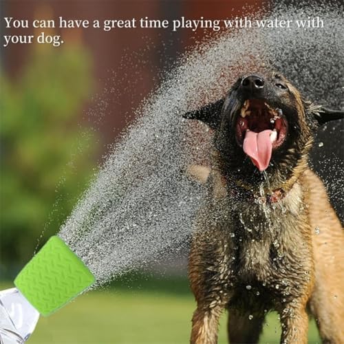 Portable Outdoor Shower for Dogs Bottle Attachment Outdoor Sprayer Accessory for Most Plastic Water Bottles for Bathing Pets During Outdoor Activities, Hiking and Camping. (Green) - Image 5