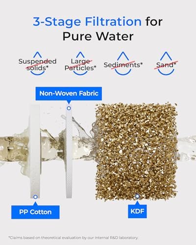 Waterdrop TSA-UF and 10PP Under Sink Water Filter, Replacement for Waterdrop TSA & TSB &TSB-CM 3-Stage Under Sink Water Filter System, Bundle - Image 3