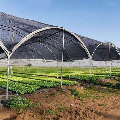 winemana 30x50 FT Shade Cloth for Garden, Mesh Tarp Outdoor Patio Sun Shade - Image 4