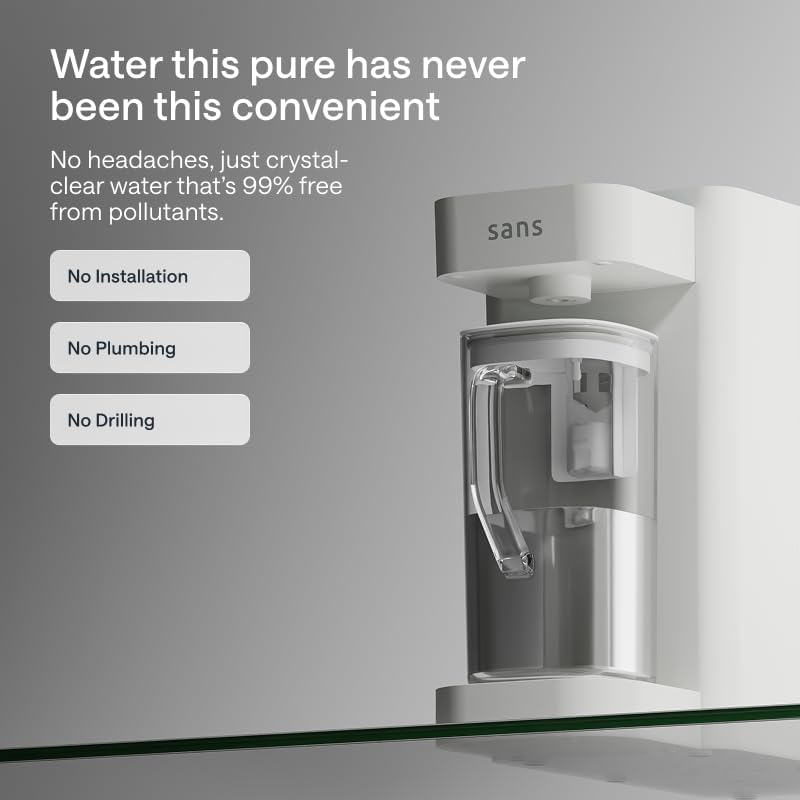 Sans Reverse Osmosis Countertop Water Purifier 4‑Stage RO Filtration - Image 3