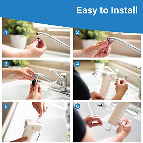 PuroSmart High Flow RO System, Counter Top Home Water Treatment System | Compact Countertop RO System | Great for Apartments & Rentals | Applied Membranes PSCT50 - Image 5