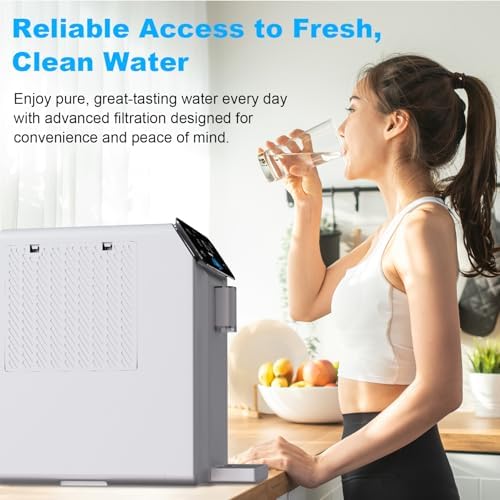 2025 Improved Atmospheric A10 Water Generator for Drinking Water, 4-Stage Purification 10L, Countertop Atmospheric Water Filter with UV Filtration, Countertop Drinking Water Filter System for Office - Image 6