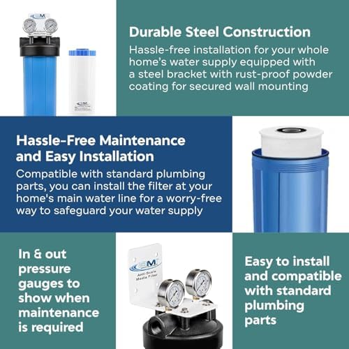 Applied Membranes Inc. Water Descaler for Tankless Water Heater and Whole-House Scale Protection - Image 5