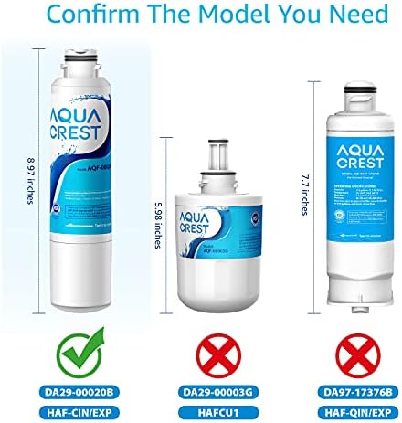AQUA CREST AQF-FF27 Replacement for Samsung HAF-CIN/EXP Water Filter - Image 3