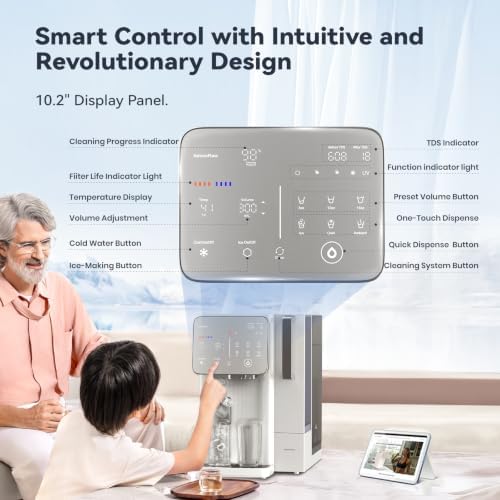 Reverse Osmosis Water Filter Countertop Ice Maker & Cold - Image 4
