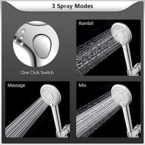 FEELSO Filtered Shower Head with Handheld, High Pressure Shower Filter Head - Image 2