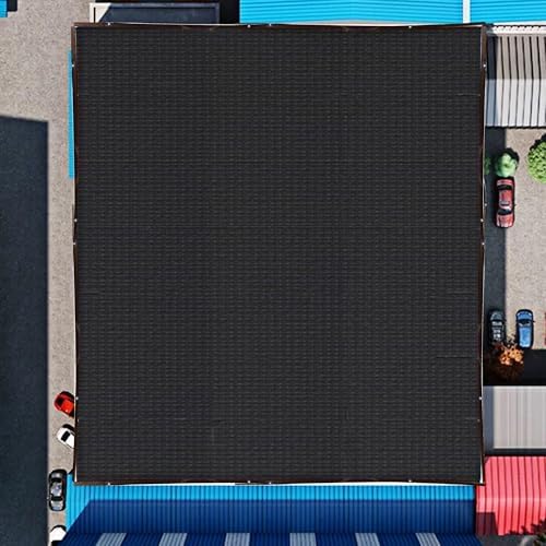 winemana 30x30 FT Shade Cloth for Garden, Mesh Tarp Outdoor Patio Sun Shade - Image 6