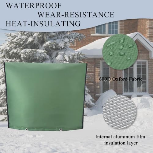 30"Wx26"H Backflow Preventer Insulation Cover, Sprinkler Covers for Outside - Image 3
