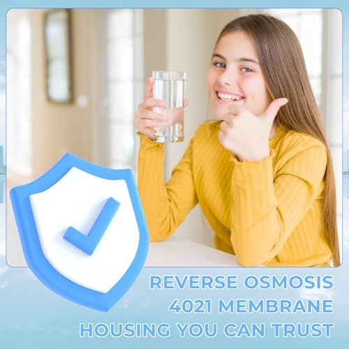 Ozmosis 4"x21" 304 Stainless Steel RO Membrane Housing Pressure Vessel, 300psi, 1/2" FNPT Feed, Drain and Permeate Ports, Double O-ring Caps and Brackets included - Image 4