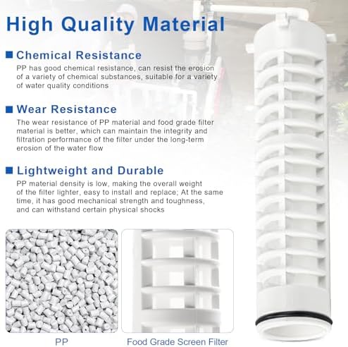 1-1/2" 250 Mesh Spin Down Sediment Replacement for Rusco Well Filter Screen - Image 3