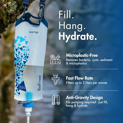 Katadyn BeFree Gravity Water Filter 3L for Camping, Backpacking & Hiking - Image 6