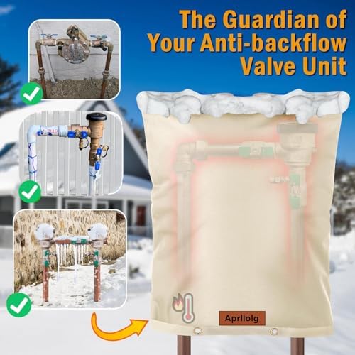 Backflow Preventer Insulation Cover, Pipe Insulation Covers - Image 3