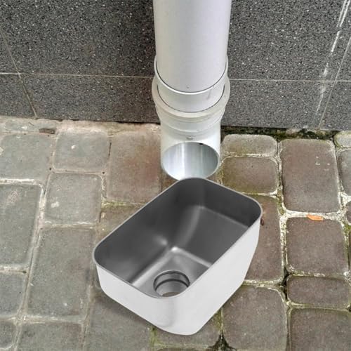 Stainless Steel Rain Gutter Nozzle, 7.3cm Downspout Filter - Image 5