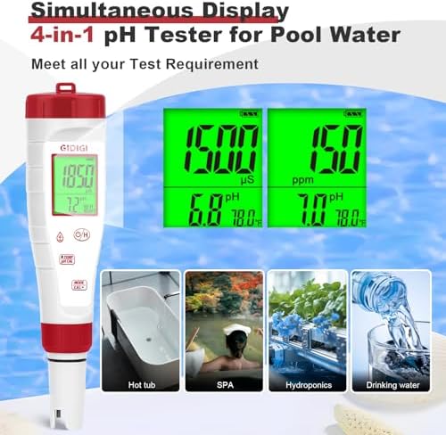 pH Tester,Digital pH Meter for Water, TDS for Drinking Water - Image 5