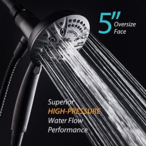 AquaDance New Magnetic Docking 8-setting High Pressure Handheld Shower Head - Image 5