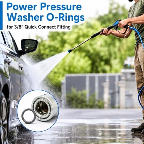 ZDBB 84 Pcs Pressure Washer O Rings, Garden Hose and Screen Filter Washers - Image 6