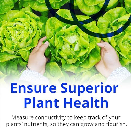 Bluelab TRUNCOMV2 Commercial Truncheon Nutrient Meter with Increased Measurement Range, Digital Conductivity (TDS, EC, ppm 500, ppm 700, CF) Tester in Water, Tool for Hydroponic System and Plant Grow - Image 3