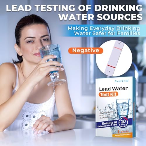 Lead Water Test Kit: Accurate Lead Detection to 5 PPB & Results in 10 Minutes - at Home Water Lead Testing Kit for Drinking Water & Tap & Well Water - Image 2