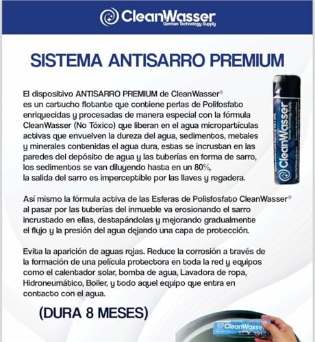 CleanWasser Premium Anti-Char Cartridge from 6,000 to 10,000lts - Image 3