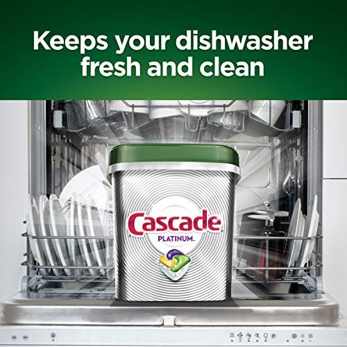 Cascade Platinum ActionPacs Dishwasher Detergent Lemon Scent, 21 ct (Pack of 5) - Image 6