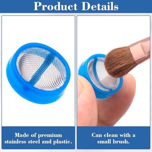 4pcs Water Inlet Valve Filter for Washer, Washing Machine Water Filter Screen, Washer Part Replacement Repair Kit for Haier Automatic Washing Machine - Image 4