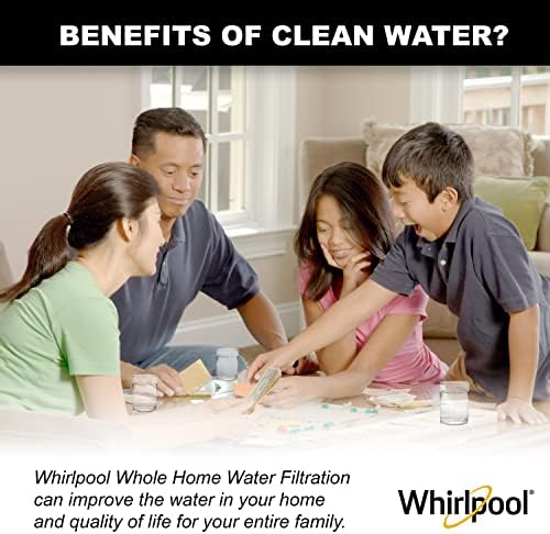 Whirlpool 5-Micron Granular Activated Carbon Water Filter WHKF-GAC, Reduces Chlorine, Bad Taste & Odor, Use with 10" x 2.5" Home Under Sink Drinking Water Filtration or Reverse Osmosis System - Image 5