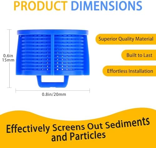 4-Pack AGM73269501 Washing Machine Water Filter Screen, Fit for LG, Kenmore & Whirlpool Washer Machines, Washer Water Inlet Valve Filter Screen, Replace 1810261, AP5202486, PS3618281, EAP3618281 - Image 6