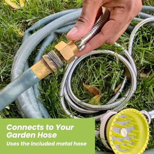 Deluxe Dog Washing Station, Shower Hose Attachment and Sprayer - Image 5