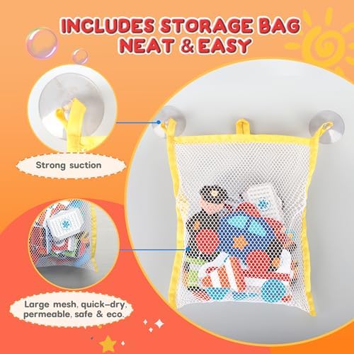Baby Bath Toys for Kids Ages 1-3,14PCS Rescue Team Foam Bath Toys - Image 5