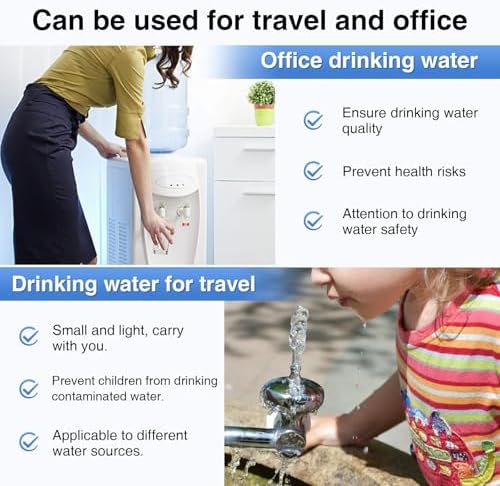 16-in-1 Drinking Water Test Strips, 50 PCS - Home Testing Kit for Tap & Well Water | Lead, Nitrate, Chlorine, Iron, Manganese, pH, Hardness, Mercury, Fluoride Detection - Image 6