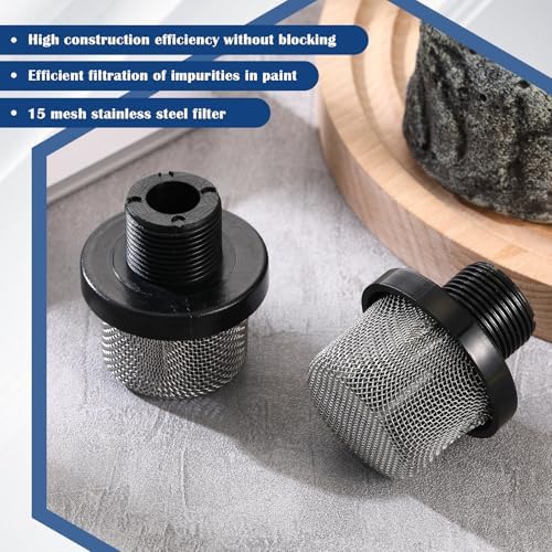 Nuanchu 2 Pcs 3/4 Inch Garden Hose Filter Inlet Strainer, Outer Diameter - Image 5