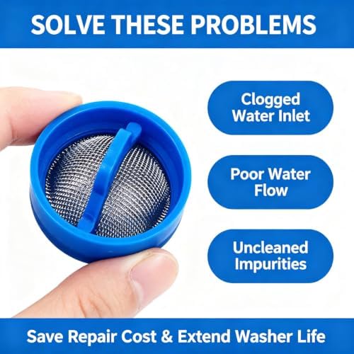 Washing Machine Inlet Filter Screen 20 Mm Mesh with Frame, 2pcs - Image 4