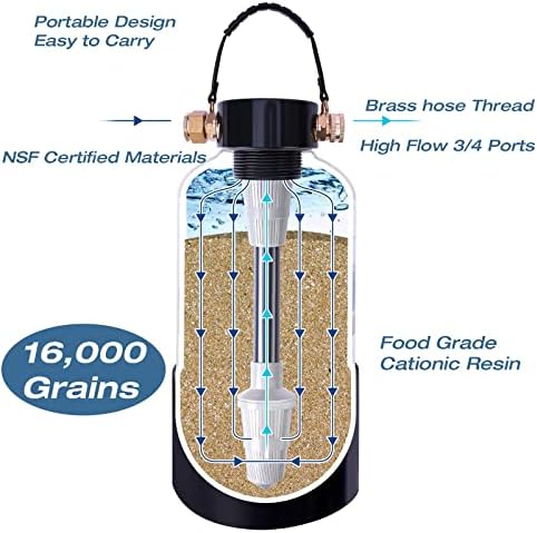 H&G Lifestyles Whole House Water Filtration System Portable Water Softener and Water Filter Bundles - Image 2