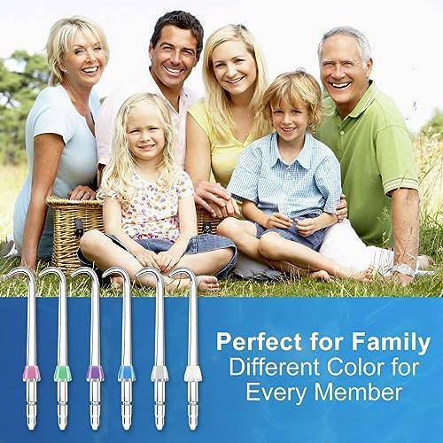 Professional Replacement Tips for Waterpik Water Flosser - 6 Implant Denture Tips - Image 6
