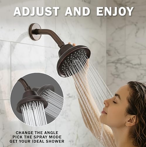 Aqua Elegante Massage Shower Head With Mist - 2.5 GPM - Oil-Rubbed Bronze - Image 3