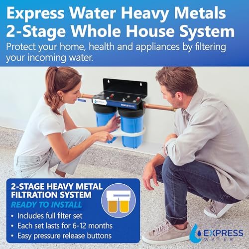 Express Water Whole House Water Filter System, Heavy Metal, 2-Stage - Image 2