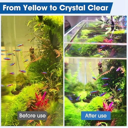 Jorewood Aquarium Filter Resin for Water Purification, 3 Bags x 200ml, Tannin Remover, Odor Eliminator for Crystal Clear Water - Image 3