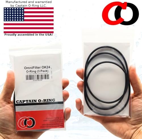 Captain O-Ring – Replacement OK24 O-Rings for Omnifilter Legacy/Older Model Water Filter Housings (3 Pack) - Image 6